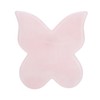 Pink Jadestone Scraping Board Butterfly Shape Massaging Gua Sha Board