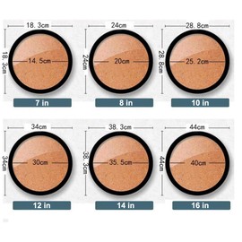 Picture Frame Black Round Wall Hanging Wooden Picture Frame Holder for Home Bar Wall Decorations (8 inch)