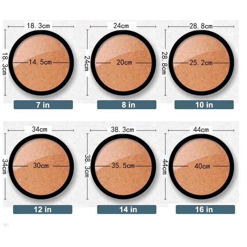 Picture Frame Black Round Wall Hanging Wooden Picture Frame Holder