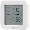 infactory Luftfeuchtigkeitsmesser: 6er-Set Mini-Thermo-/Hygrometer, Komfort-Anzeige, LCD, Bluetooth, App (Innenraum Thermometer,