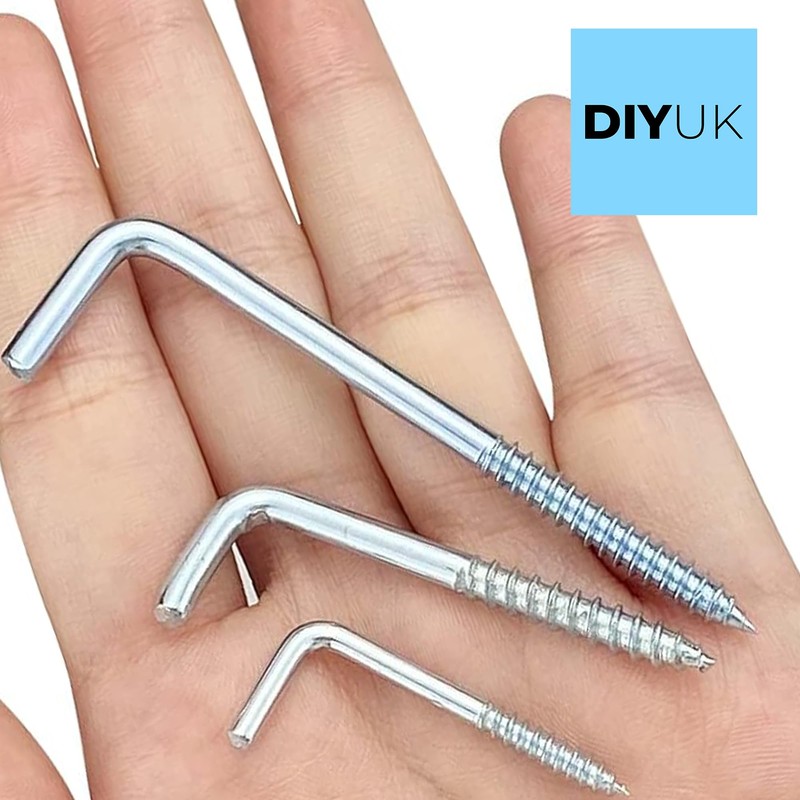 SS8 L Hook Screws 35mm x 3.5mm (Pack of: 5)