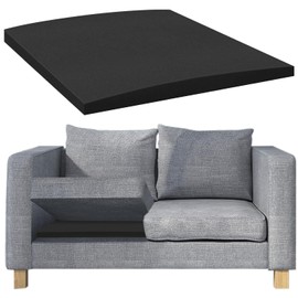 Lighterday 50×50cm Sofa Support Boards,Sofa Bed Support Cushion Sofa Saver,Cushion Sag Repair for Corner Sofa Sofa Bed Couches Settee (1, BLACK, 50×50)