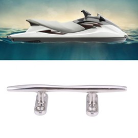 Fydun Stainless Steel Cleat Dock Cleats High Performance Boots Hollow Base Cleat Open Base Cleat for Marine Yacht 5 Inch