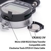 Clockwise Tools Digital Thickness Gauge, DTNR-0055 0-0.4 inch/10mm, 0.00005"/0.001mm Resolution