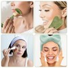ZYKORT Kit Gua Sha of Jade and Jade Roller Face,