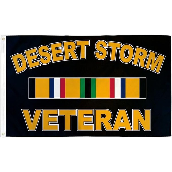 Generic Flakita's Novelties 3x5 United States Desert Storm Veteran Military