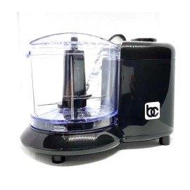 CASA Bene Casa Mini Chopper/Mini Cortador de Alimento (Black)
