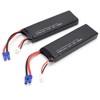 2pcs/lot Lipo Battery 7.4V 2700mAh for Hubsan H501 RC Quadcopter