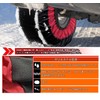 KE70 Non-Metallic Tire Chain, Light Vehicles, Snow Chain, Easy Installation,