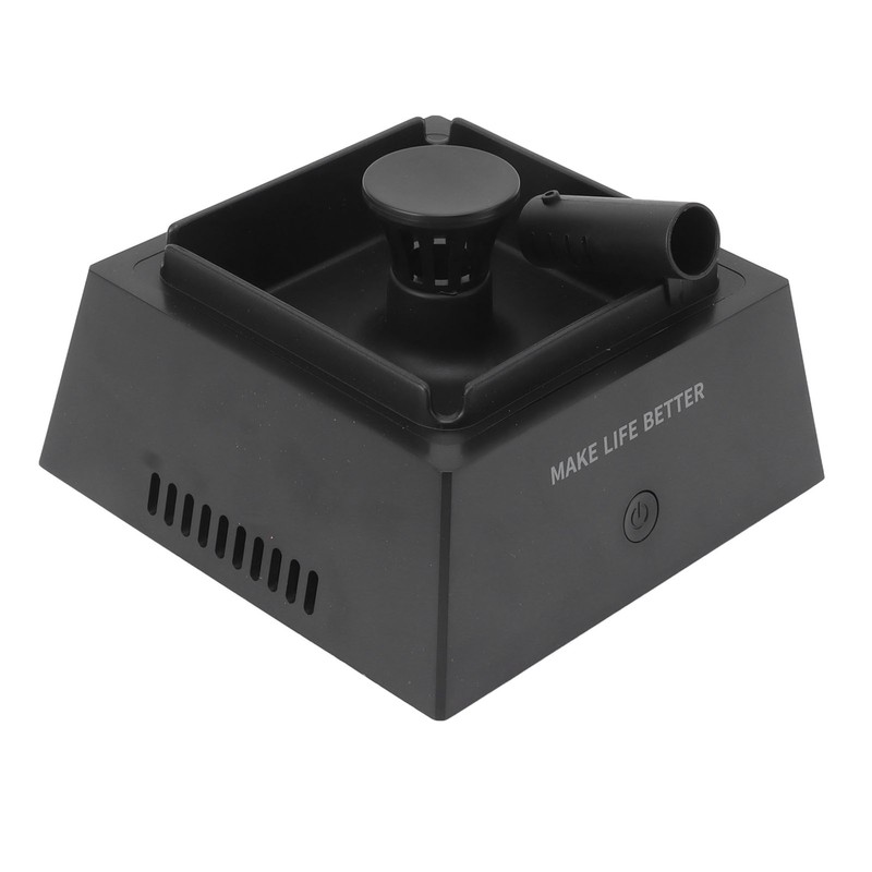 Smokeless Ashtray ABS Multifunctional Electronic USB Rechargeable Ash Tray for