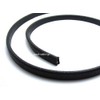 Helmet rim (rubber rim) BLACK 43.3 inches (110 cm)