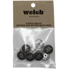 Welch Men's Metal Bachelor Buttons for Suspenders (4 Packs), Bronze