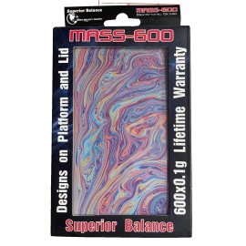 Superior Balance MASS 600 Digital Electronic Scale TRIPPY DESIGN 600 X 0.1 Gram