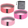 3PCS Resistance Bands Elastic High Pulling Force Exercise Workout Band