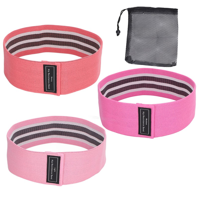 3PCS Resistance Bands Elastic High Pulling Force Exercise Workout Band