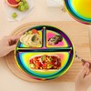 Ceiteo 12-Piece Stainless Steel Rainbow Dinnerware Set for 4