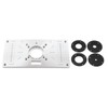 Aluminium Router Table Insert Plate for Woodworking Benches Milling Trimming