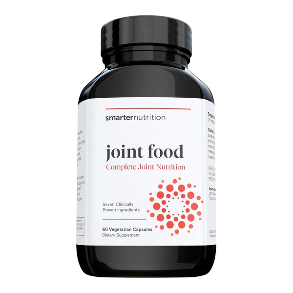 Smarter Joint Food - Nourishing Whole-Food Support for Lubrication, Mobility - Formulated with Collagen Type II, MSM, Vitamin C, Turmeric, Bromelain (Packaging May Vary – 30 Servings)