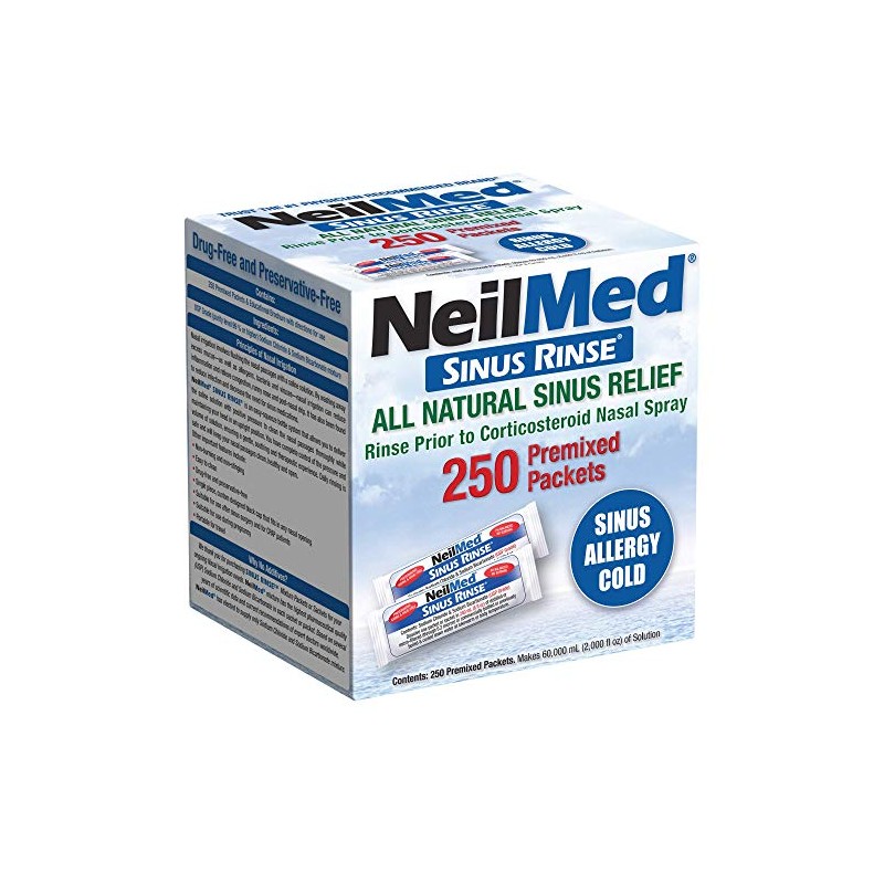 Sinus Rinse Refills, 250 Packets, Powder