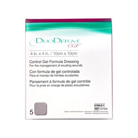 Duoderm CGF thick 10cm x 10cm 5 sheets / 듀오덤 CGF 두꺼운 것 10cm x 10cm 5매입