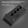 European Power Strip Wireless Charging USB TYPE C 4 Way