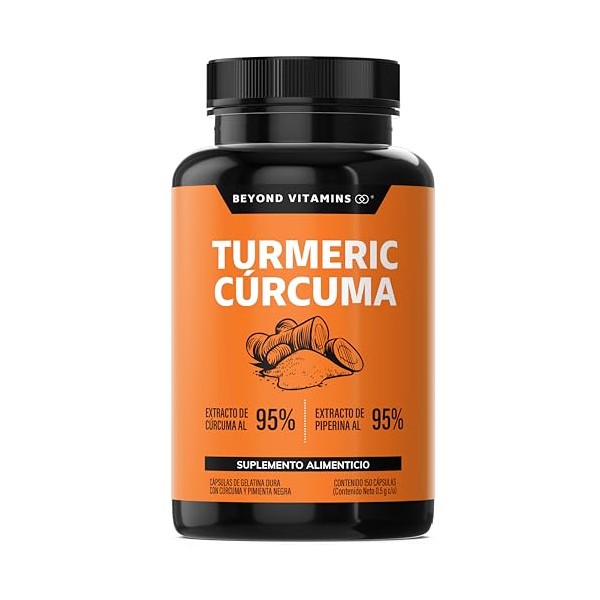 Turmeric Crcuma con Extracto de Raz de Crcuma Estandarizada al