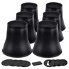 ANNKUT Bed Risers 6 Inch Heavy Duty, Round Furniture Risers