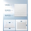 Kuchoow Soundproof Wall Panels, Self Adhesive Acoustic Panels, 12 Pack