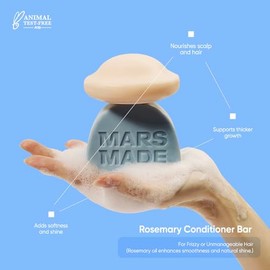 Mars Made Rosemary Conditioner Barra Acondicionador Romero Profundo Natural Nutritivo Calmante Todo Tipo Cabello