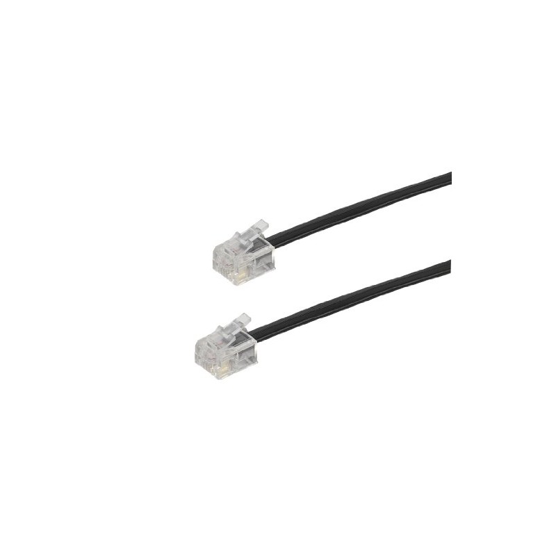 Vivanco 4 Core RJ 11 Connection Cable RJ 11 Male