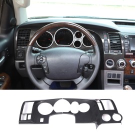 autotrim000 Carbon Fiber Interior Dashboard Instrument Panel Cover For Toyota Tundra 07-2013
