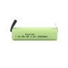 Kastar 2PCS AA 1.2V 2000mAh Ni-MH Rechargeable Batteries Cell Flat