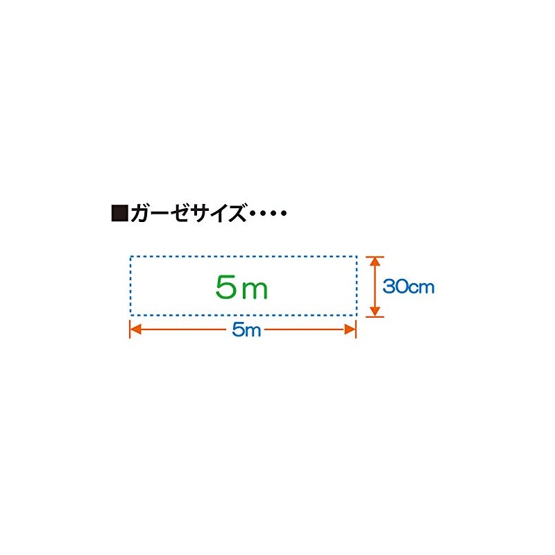 Leader Gauze, 16.4 ft (30 cm x 5 m)
