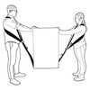 Shoulder Dolly Lifting and Moving Straps Move Heavy Object Easily