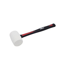 Hilka 62302216 16oz White Rubber Mallet Pro Craft