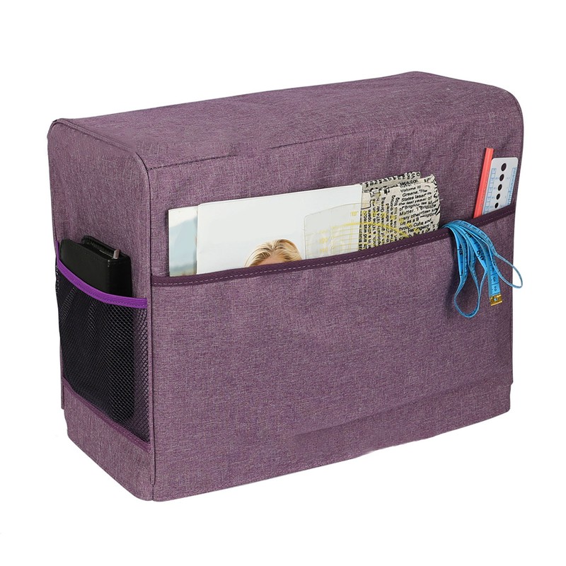 Sewing Machine Dust Cover 3 Layer Foldable Polyester Sewing Machine