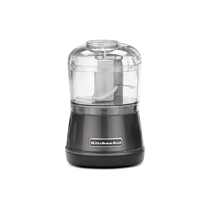 KitchenAid KFC3511QG 3.5-Cup Food Chopper - Liquid Graphite CERTIFIED (Renewed)