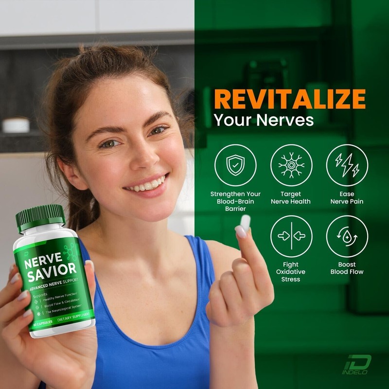 Nerve Savior for Neuropathy, Nerve Savior for Circulation, Inflammation (3