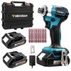 HECUSAM Impact Driver Kit,21V Max Torque 3095 In-lbs(350 N.m) Cordless