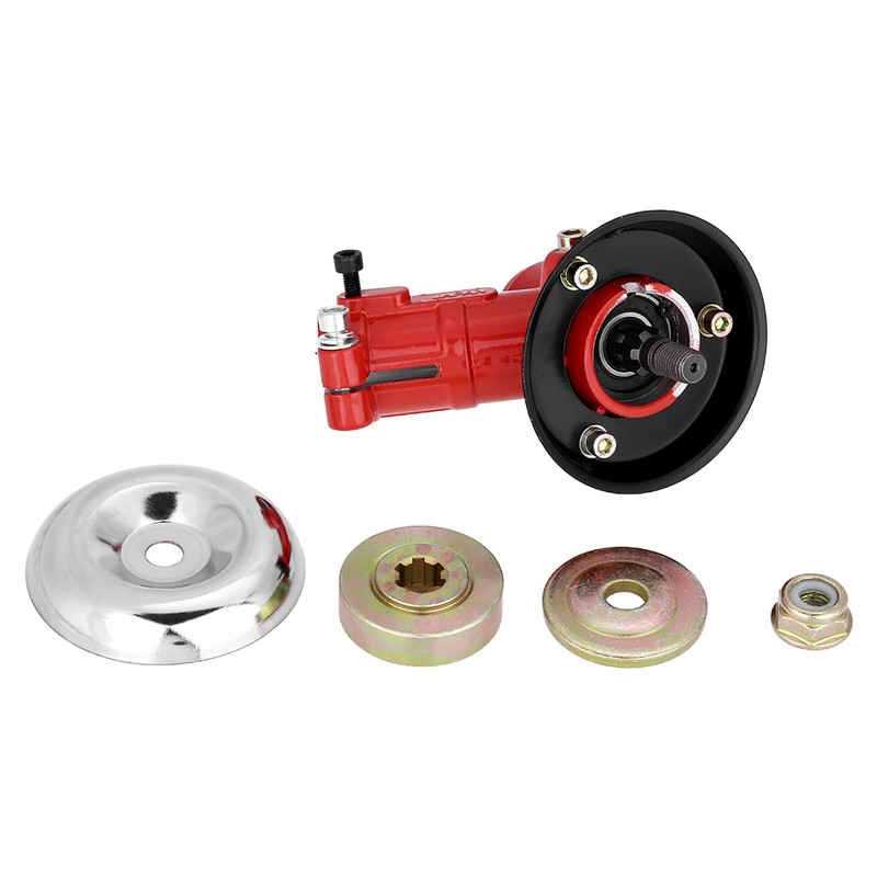 1pc Brush Cutter Trimmer Replace Gear Head Red Gearhead Gearbox
