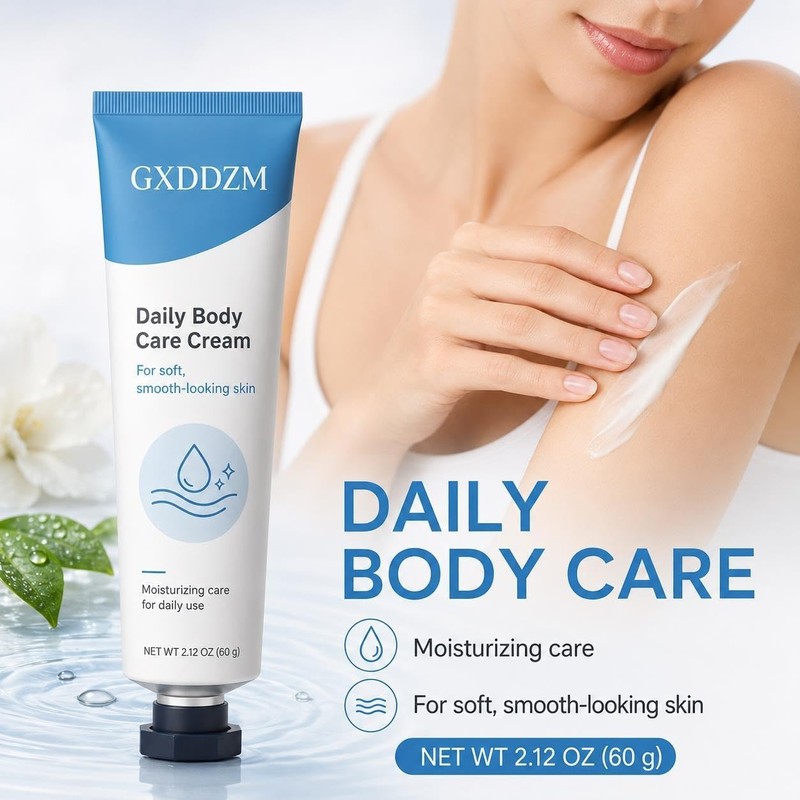 Crema Corporal de Uso Diario, Cuidado Hidratante, 60 g