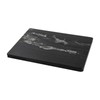 Adolif Natural Black Marble Pastry and Cutting Board, 12x16x0.7 Inch,