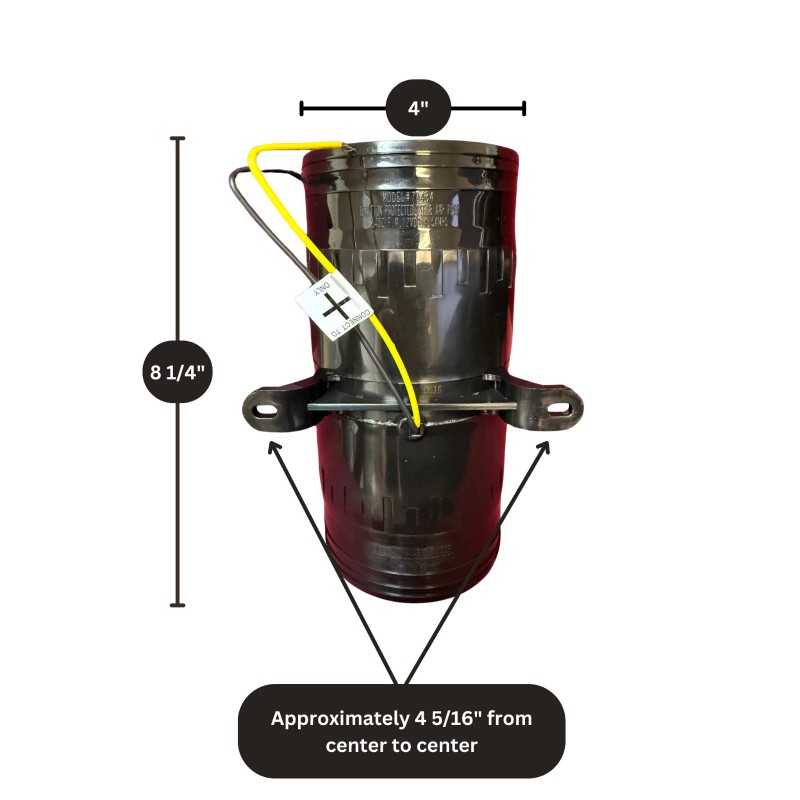 ITC 4" In Line Bilge Blower Fan 70434 240 CFM