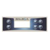 Balboa Water Group 17183 TP500 Overlay w/Buttons for Jets/Aux/Light
