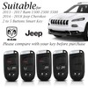 Vitodeco - Funda protectora de piel auténtica para Jeep Cherokee