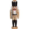 Seiffener Volkskunst Nutcracker King Ore Mountains 29 cm (Natural)