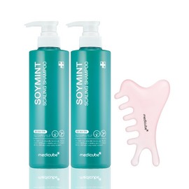 Medicube Soy Mint Seborrheic Scalp Scaling Dandruff Shampoo Citrus, 490ml, 2 units / 메디큐브 소이민트 지루성두피 스케일링 비듬샴푸 시트러스, 490ml, 2개