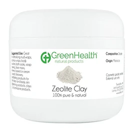 GreenHealth - Zeolite Clay Powder 100% Pure and Natural - 3OZ