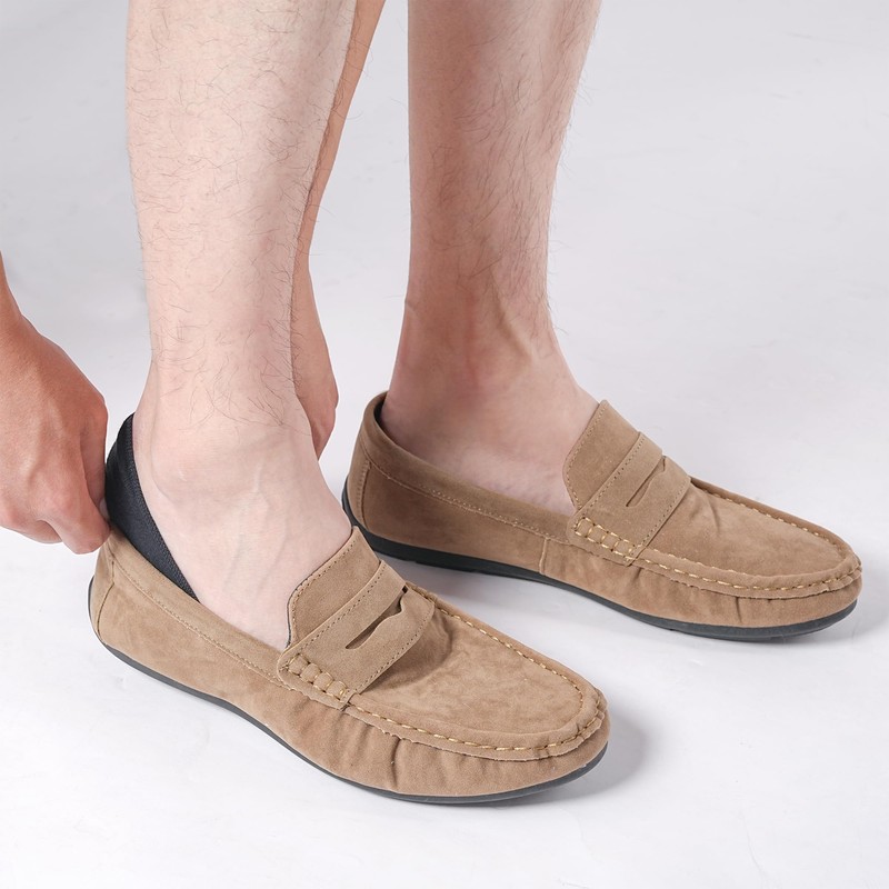 Blu Ninfee No Show Socks Mens 6-8, 6Pairs Invisible Socks