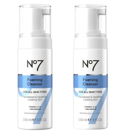 Boots No7 Foaming Cleanser 150ml X 2 Pack Bundle
